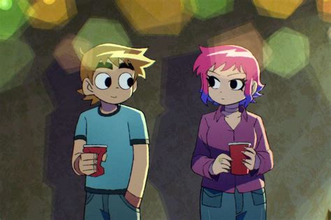 Scott Pilgrim x Ramona Flowers Animation!!!